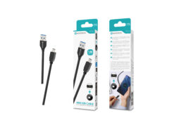 Cabo Mini USB NOVOTECK S-153 USB-A para Mini USB B 1M – Preto
