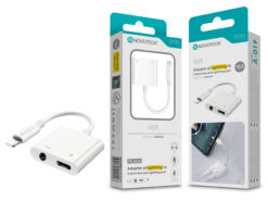 Conversor Lightning To Jack+Lightning NOVOTECK A-019