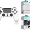 Comando Jogo PS4-PC-Android Branco Sem Fio 2.4G GM-004