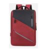 Mochila Vermelho Novoteck BAG-011 com Design Elegante e Porta USB