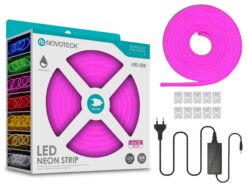 Fita Neon Led Roxo 5M 10W 12V 600Led Ip65 LED-025