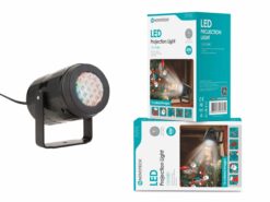Luz de Projeção LED Novoteck PL-001 com Imagens Coloridas para Decoração
