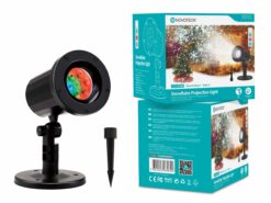 Luz de Projeção de Flocos de Neve Novoteck PL-003 para Decoração de Natal