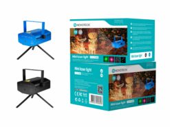 Mini Luz Laser Novoteck PL-005 para Decoração Festiva e Iluminação de Palco