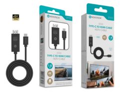 Cabo USB-C para HDMI 4K 30Hz 1.8M HK-044