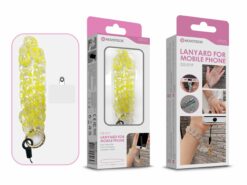 Cordão Fashion Universal para Telemóvel GS-019 AMARELO