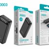 Power Bank 20000mAh PB-006 com Carga Inteligente e Display Digital