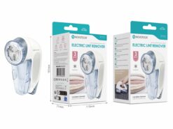 Removedor de Borbotos Elétrico Novoteck HG-002 – 3W, Lâmina em Aço Inoxidável, Operado por 2 Pilhas AA, Ideal para Todo Tipo de Tecido