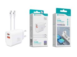 Kit Carregador Rápido PD 20W com Cabo USB-C para USB-C – Modelo C-028T