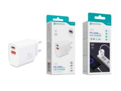 Carregador Rápido PD 25W com 2 Portas (USB-C + USB-A) – Modelo C-029