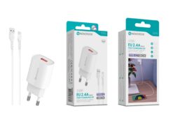 Kit Carregador Rápido USB 2.4A com Cabo Tipo C 100cm – Modelo C-033T