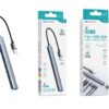 Hub USB-A HK-113 7 em 1 com 1 USB 3.0 + 2 USB 2.0 + 4 USB-C