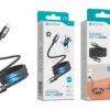 Cabo Magnético USB-C para USB-C Novoteck S-131 – 60W, 1 Metro, Organização Automática, Revestimento em Tecido, Alta Atração Magnética (650–700 Gauss)