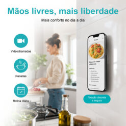 Suporte de Silicone com Ventosas para Telemóvel – Fixação Forte em Superfícies Múltiplas – Branco AC-09 - Image 4