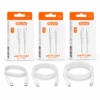 Maxstar Cabo USB-C para USB-C 66W Branco, Carregamento Rápido PD e Sincronização de Dados